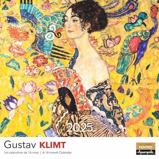 Aquarupella Gustav Klimt Calendar 2025