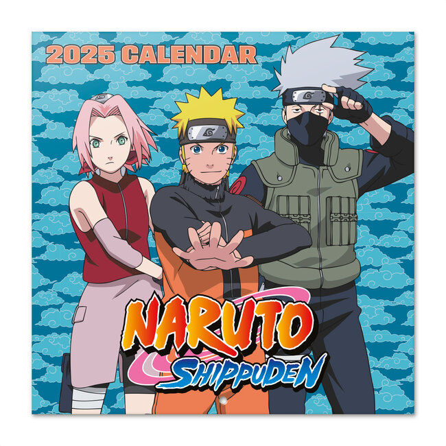 Naruto Calendar 2025