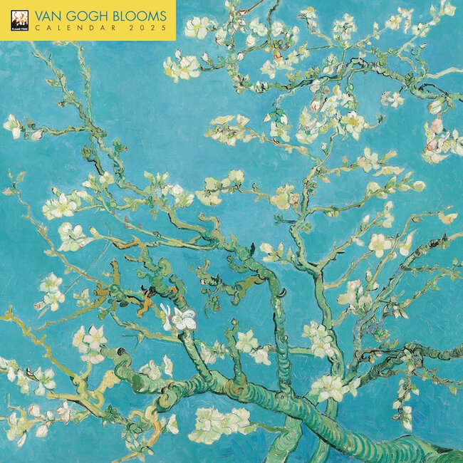 Flame Tree Calendrier Vincent van Gogh Blooms 2025