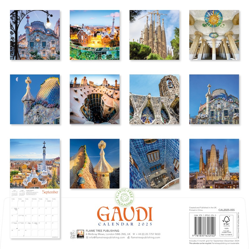 el Calendario Gaudí 2025? Rápido y fácil online