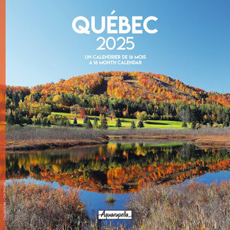 Aquarupella Calendrier du Québec 2025