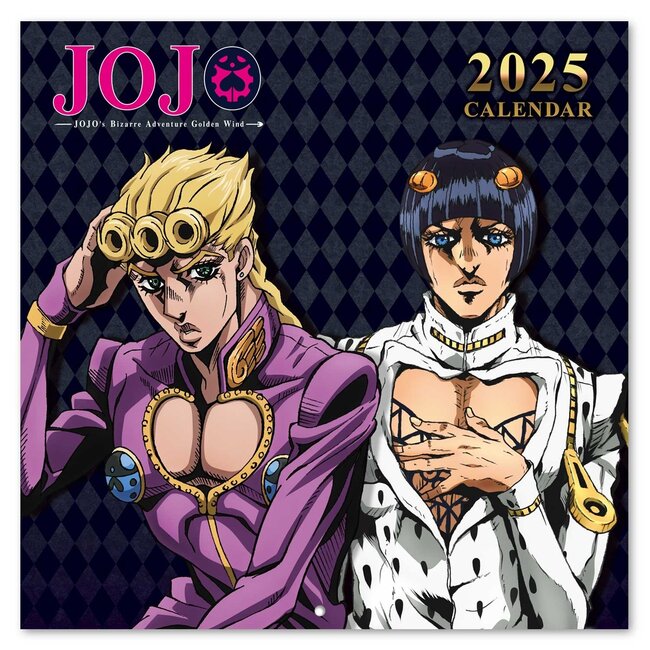 Calendario di Jojos Bizarre Adventure 2025
