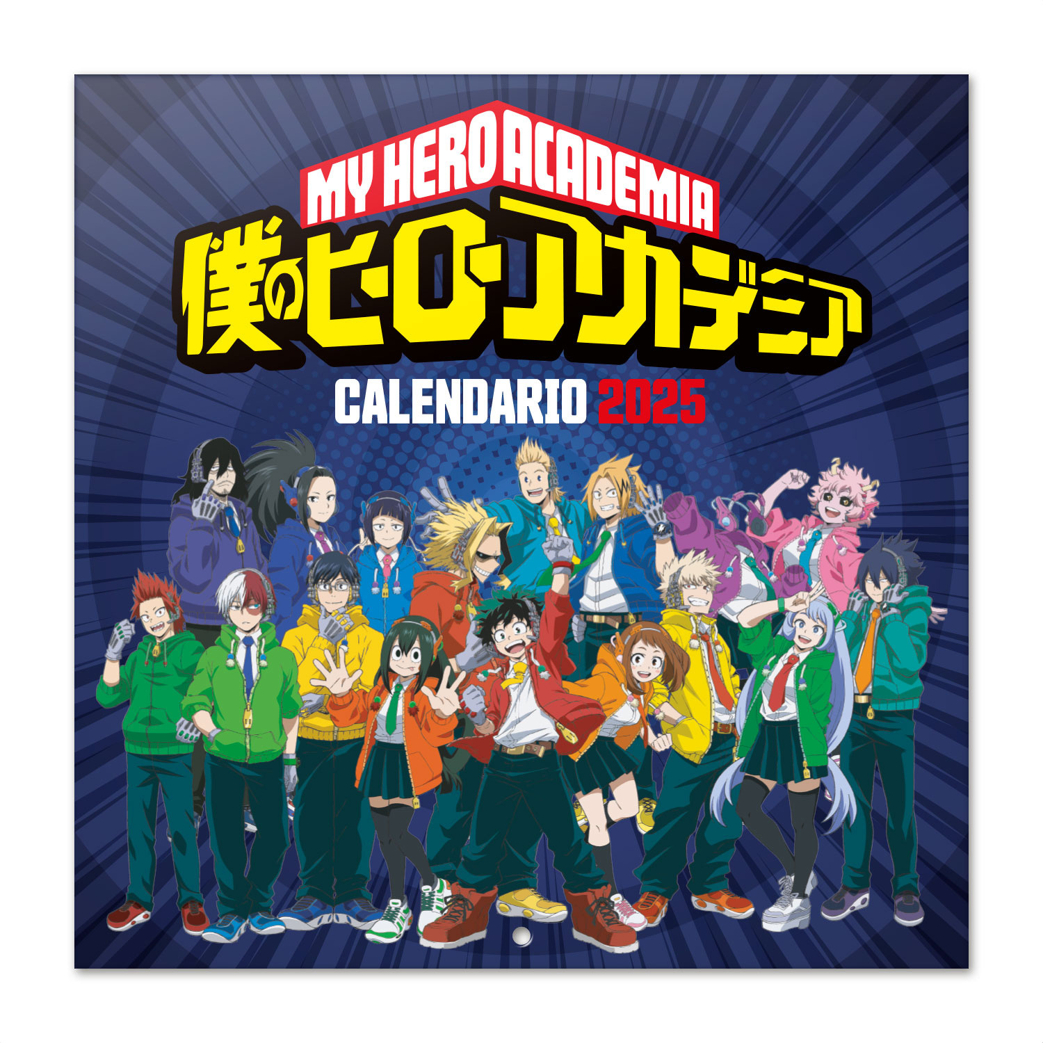 My Hero Academia Calendar 2025 
