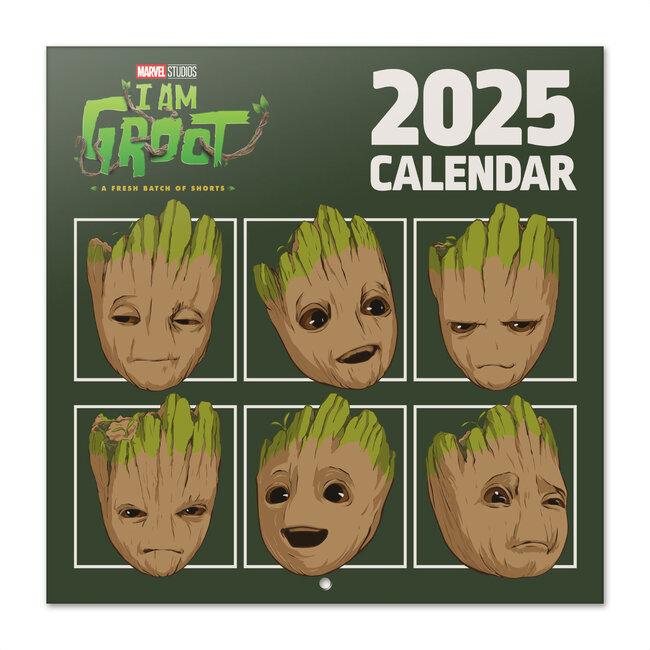 Marvel I am Groot Kalender 2025