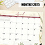 Jardín Botánico Desk Pad - Calendario de Escritorio 2025