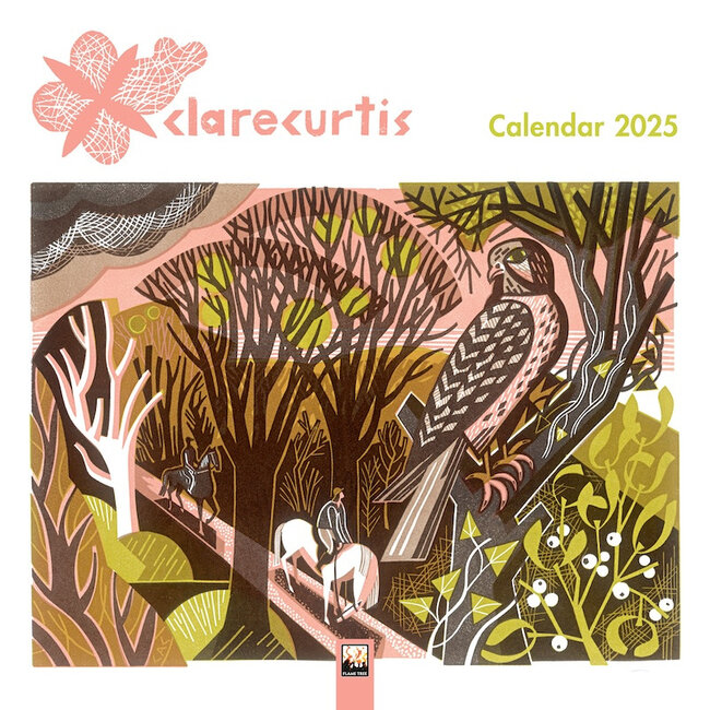 Flame Tree Clare Curtis Calendrier 2025