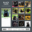 Calendrier des chats noirs 2025