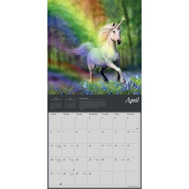 Calendrier 2025 Licorne : Un Voyage Magique à Travers les Mois