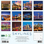 Calendrier Skylines 2025