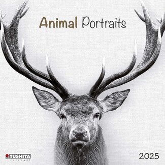 Tushita Animal Portraits Calendar 2025