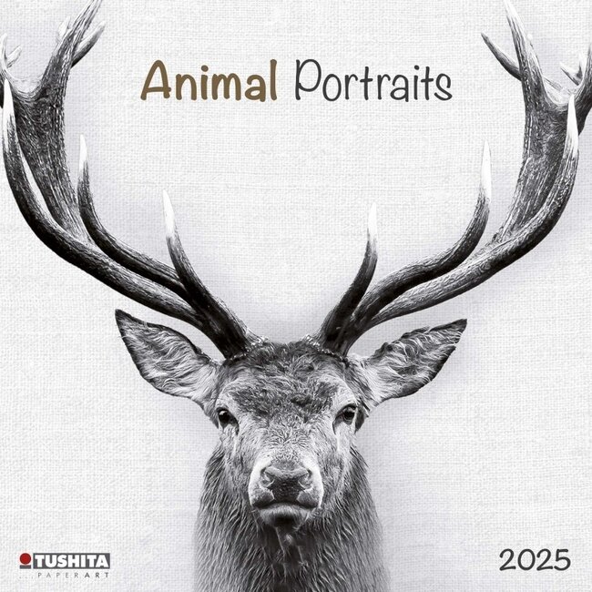 Tushita Retratos de animales Calendario 2025