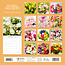 Calendario bouquet floreale 2025