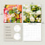 Calendario bouquet floreale 2025