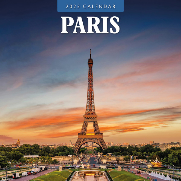 Acheter le calendrier Paris 2025 ? Rapide et facile en ligne