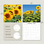 Calendario Girasoles 2025