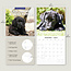 Labrador Retriever Zwart Puppies Kalender 2025