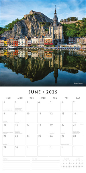Buying Medieval Towns Calendar 2025? Ordered easily and quickly online ...