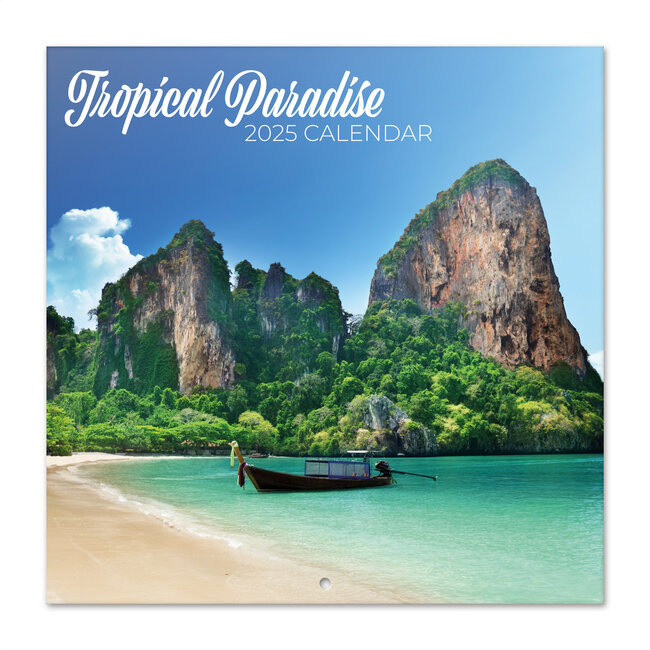 Calendrier Tropical Paradise 2025