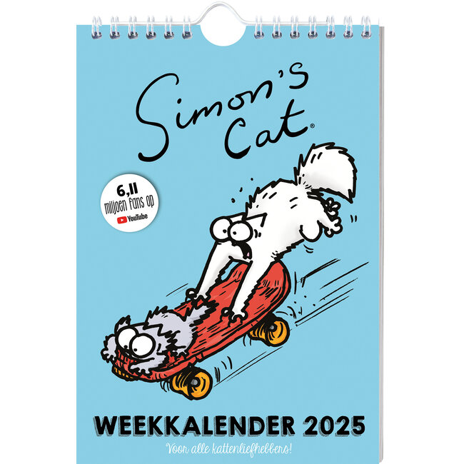 Inter-Stat Calendario settimanale Simon's Cat 2025