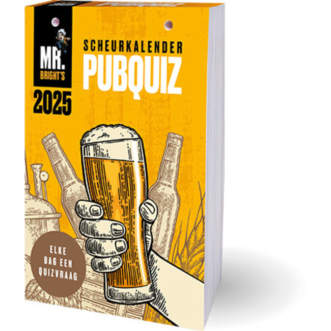 Mr Bright's Pubquiz Scheurkalender 2025