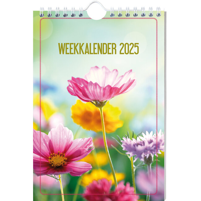 Blumen-Wochenkalender 2025