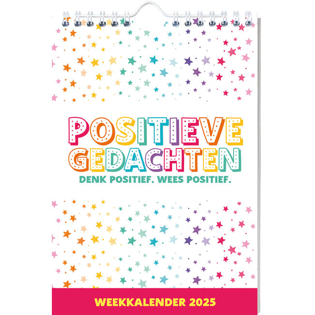 Positive Thoughts Weekly Calendar 2025