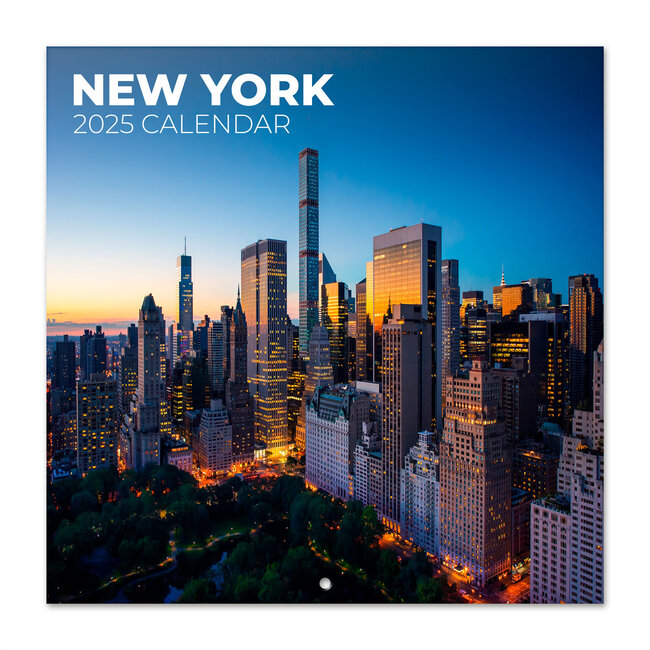 Calendario de Nueva York 2025