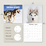 Calendario Husky Siberiano 2025