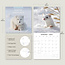 Snow Animals Calendar 2025