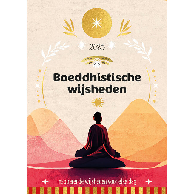 Buddhist Wisdom tear-off calendar 2025