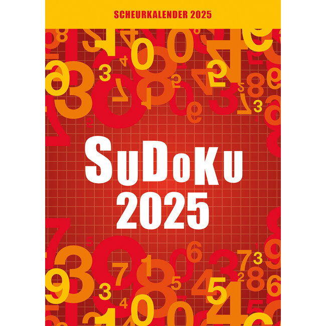 Sudoku tear-off calendar 2025