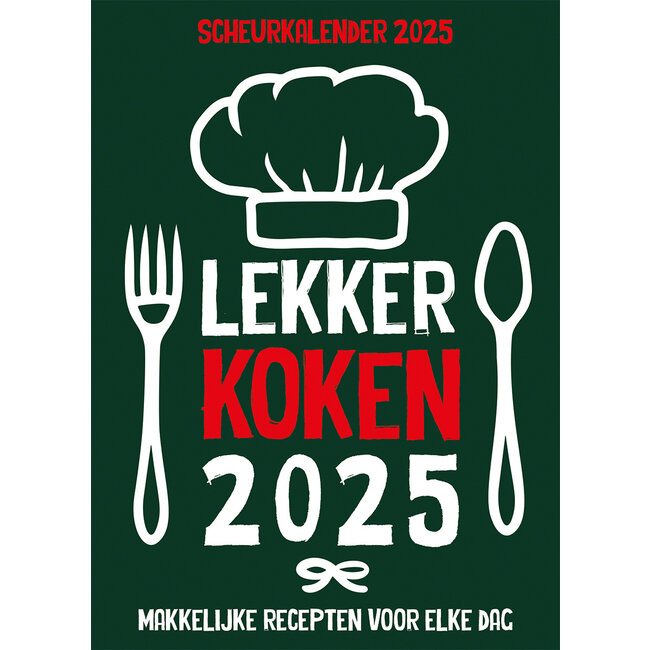 Lantaarn Lekker Koken Scheurkalender 2025 (en anglais)