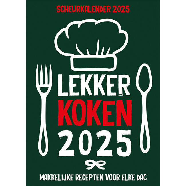 Lekker Koken Scheurkalender 2025 (en anglais)