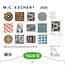 M C Escher Mini-Kalender 2025