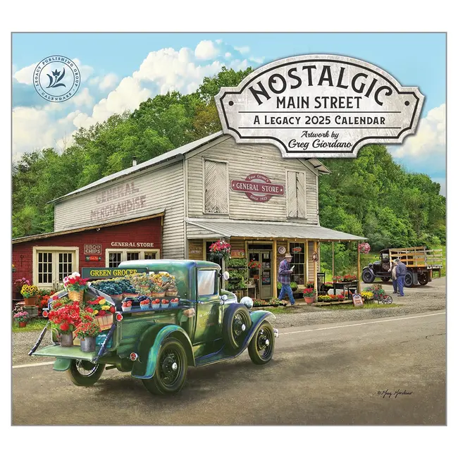 Legacy Calendario Nostalgic Main Street 2025