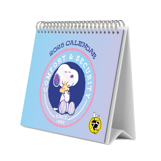 Grupo Peanuts - Calendario de escritorio de Snoopy 2025