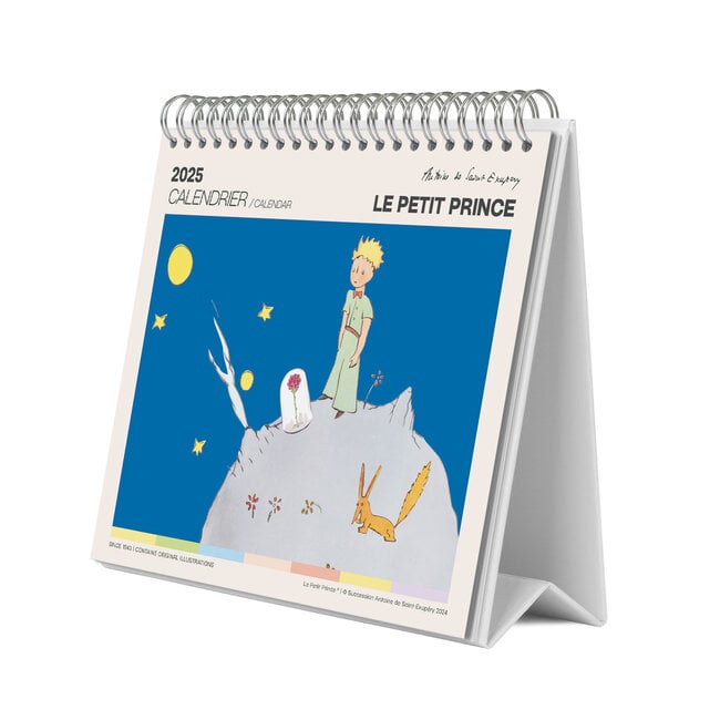 Le Petit Prince Calendrier de bureau 2025