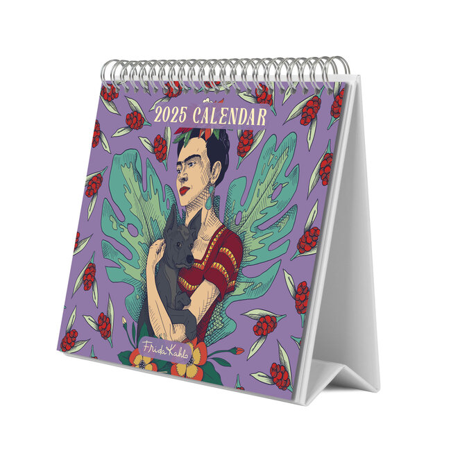 Frida Kahlo Desk Calendar 2025