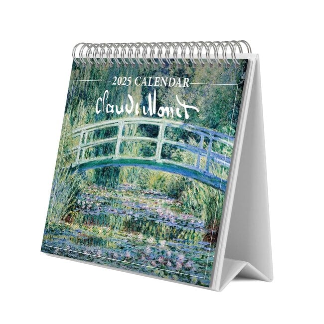 Grupo Claude Monet Desk Calendar 2025