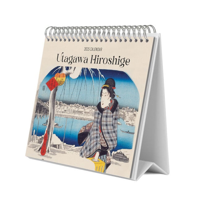 Hiroshige Desk Calendar 2025