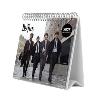 Grupo The Beatles Desk Calendar 2025