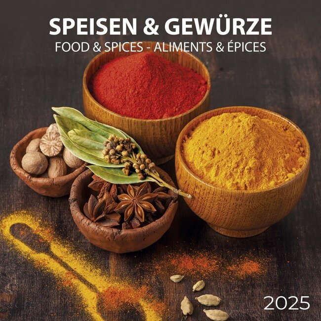 Food and Spices Kalender 2025