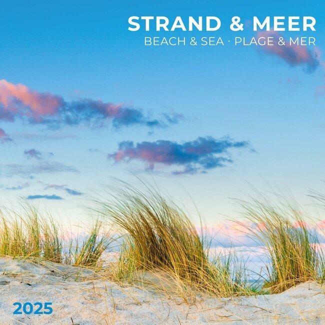 Beach and Sea Calendar 2025