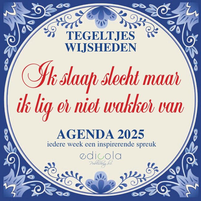 Edicola Tile wisdom Agenda 2025