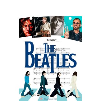 Edicola The Beatles tear-off calendar 2025