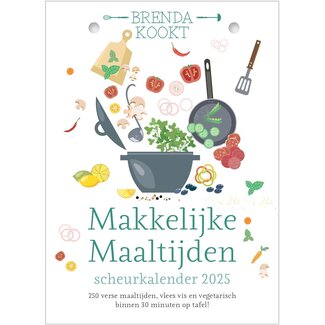 Edicola Abreißkalender für einfache Mahlzeiten 2025