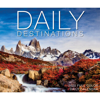 Willow Creek Daily Destinations tear-off calendar 2025