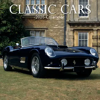 The Gifted Stationary Classic Cars Calendar 2025