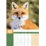 Calendrier A3 Foxes 2025