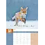 Foxes A3 Calendar 2025